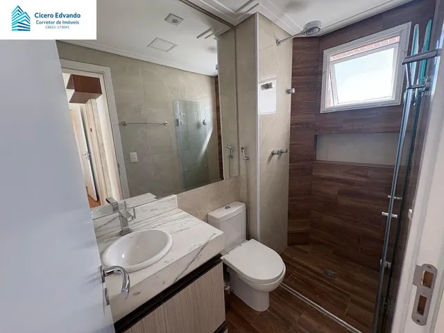 Imagem 9: Apartamento de 95m2, entrada de serviço e social, tem 03 dormitórios, sendo 01 Suite