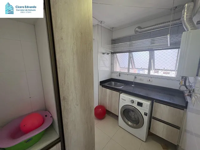 Imagem 4: Apartamento de 95m2, entrada de serviço e social, tem 03 dormitórios, sendo 01 Suite