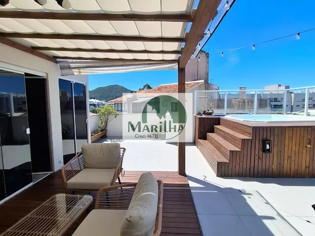 Imagem 3: Cobertura Lindíssima em Ingleses do Rio Vermelho, Florianópolis - 2 Quartos, Jacuzzi, Piscina