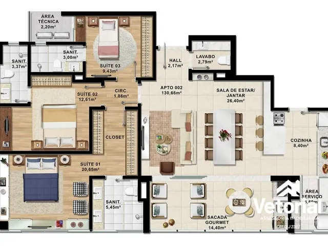 Imagem 4: Diga olá, ao seu paraíso residencial no Renato Gonçalves! Este apartamento excepcional