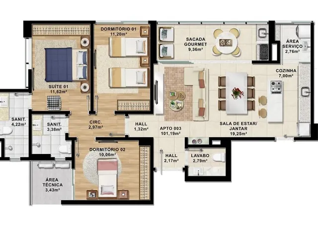 Imagem 2: Diga olá, ao seu paraíso residencial no Renato Gonçalves! Este apartamento excepcional