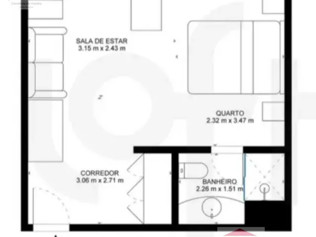 Imagem 3: APARTAMENTO FLAT em São Paulo - São Paulo, Pinheiros