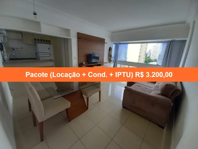 Imagem: O apartamento possui 1 Dormitório, 1 Suíte, 1 Banheiro, 2