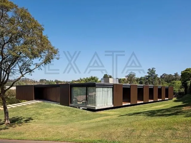 Imagem: Casa moderna, arquitetura premiada no Terras