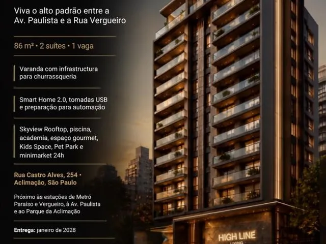 Imagem: Apartamento 2 Dormitórios na Avenida Paulista