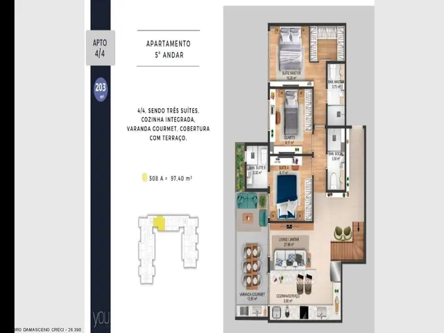 Imagem 4: Apartamento Residencial em Lauro de Freitas - Bahia, Vilas do Atlântico
