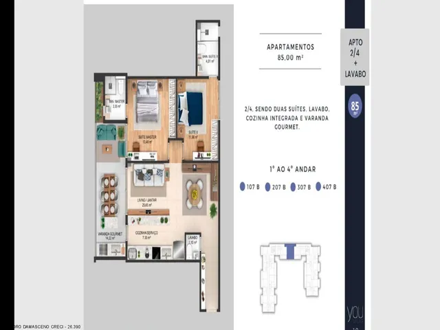 Imagem 14: Apartamento Residencial em Lauro de Freitas - Bahia, Vilas do Atlântico