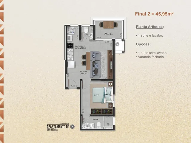 Imagem 3: Apartamento Residencial em Ribeirão Preto - São Paulo, Nova Aliança