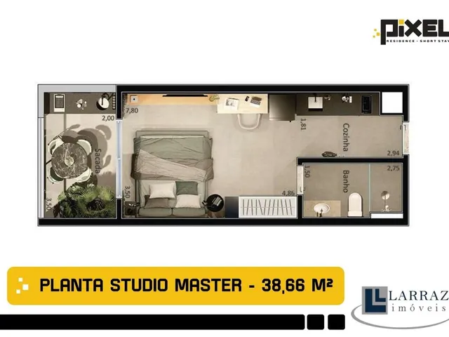Imagem 8: 0 Apartamento com 1 dormitório
