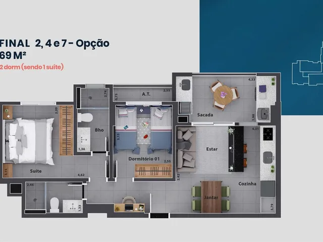 Imagem 13: APARTAMENTO RESIDENCIAL em Ribeirão Preto - São Paulo, Nova Aliança