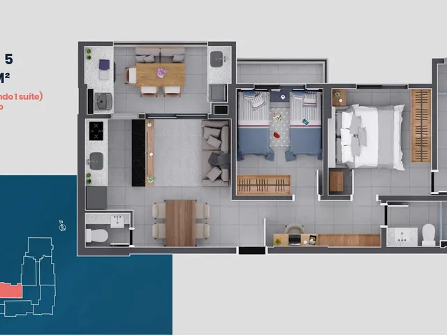 Imagem 7: APARTAMENTO RESIDENCIAL em Ribeirão Preto - São Paulo, Nova Aliança