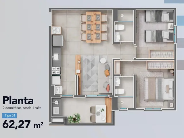 Imagem 14: Apartamento Residencial em Ribeirão Preto - São Paulo, Ribeirânia