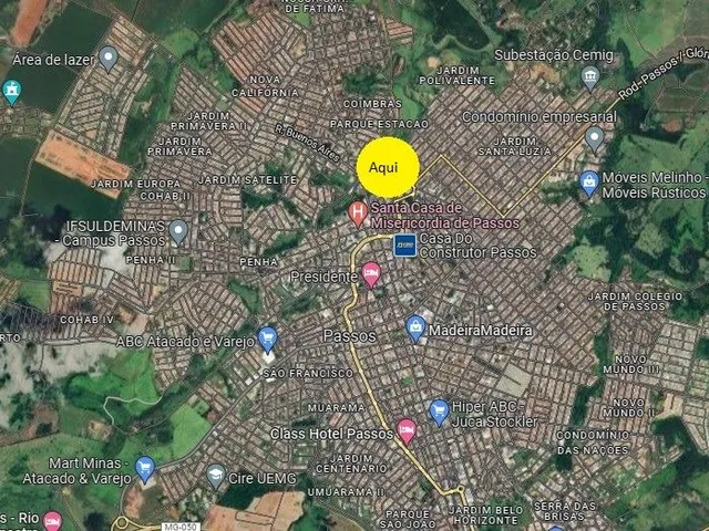 Imagem: AREA COMERCIAL em Passos - Minas Gerais