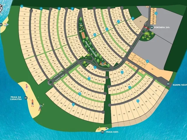 Imagem 6: Lote para venda em condominio fechado, Cassia/Delfinopolis-MG, Enseada Belvedere, lote