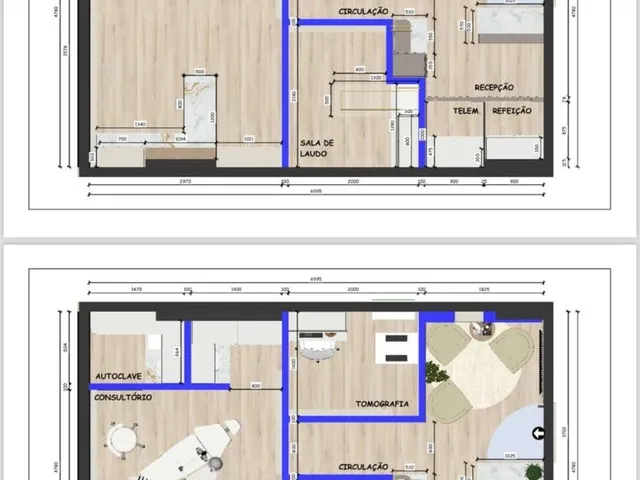 Imagem 4: VENDA DE SALA 35M2 PRIVATIVO COM UMA VAGA NO HOSPITAL DA BAHIA - TODA PRONTA PARA