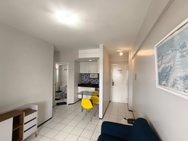 Imagem 6: Apartamento na Ponta do Farol De1 Quarto Mobiliado