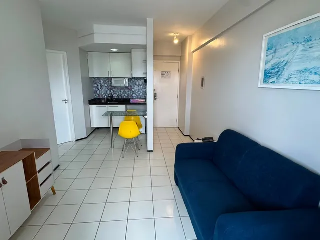 Imagem 2: Apartamento na Ponta do Farol De1 Quarto Mobiliado