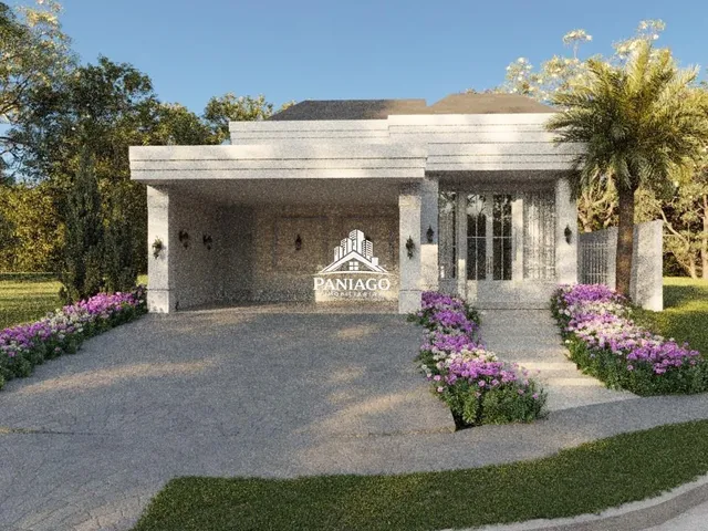 Imagem 7: Casa Térrea Neoclássica 4 Suítes e Energia Solar no Florais da Mata