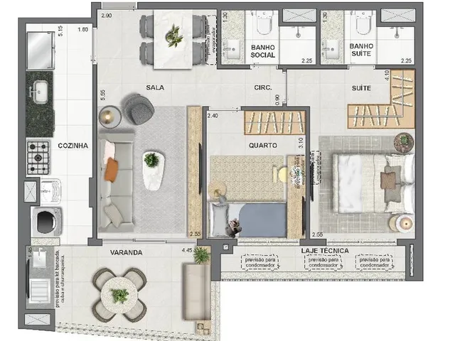 Imagem 2: Apartamento à venda no bairro Barra da Tijuca - Rio de Janeiro/RJ