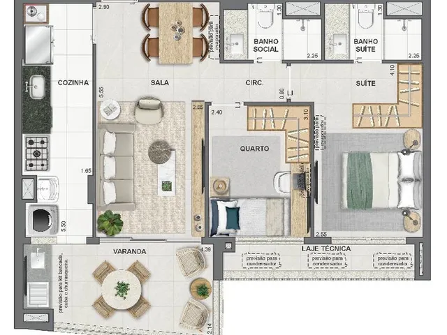 Imagem 3: Apartamento à venda no bairro Barra da Tijuca - Rio de Janeiro/RJ