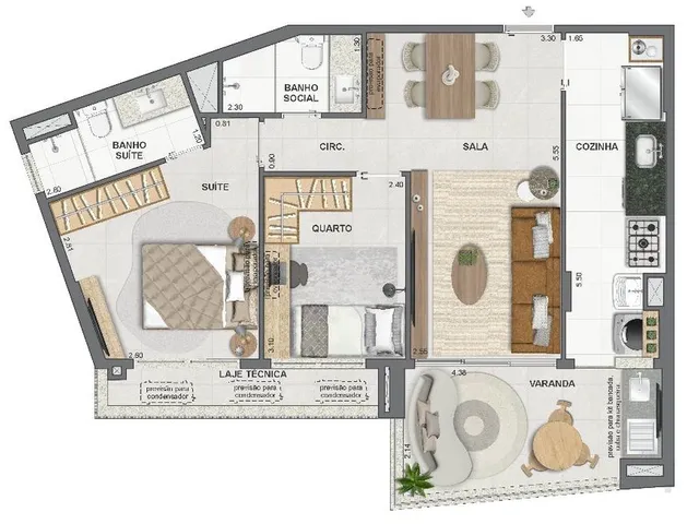 Imagem 6: Apartamento à venda no bairro Barra da Tijuca - Rio de Janeiro/RJ