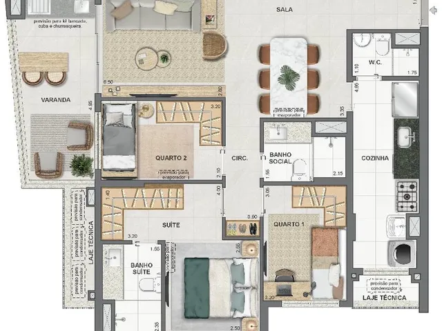 Imagem 9: Apartamento à venda no bairro Barra da Tijuca - Rio de Janeiro/RJ