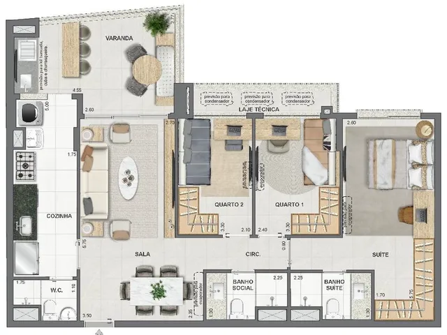 Imagem 11: Apartamento à venda no bairro Barra da Tijuca - Rio de Janeiro/RJ