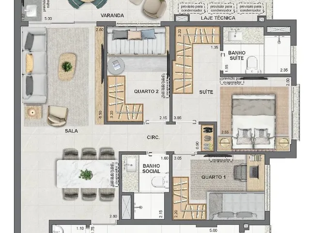 Imagem 13: Apartamento à venda no bairro Barra da Tijuca - Rio de Janeiro/RJ