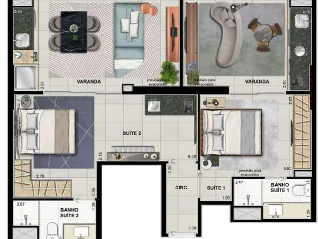 Imagem 6: Apartamento à venda no bairro Ipanema - Rio de Janeiro/RJ