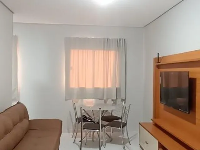 Imagem 10: Apartamento 100% mobiliado, com 02 quartos, sendo 01 com suíte, móveis de excelente
