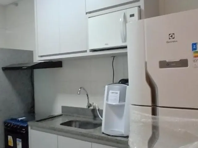 Imagem 7: Apartamento 100% mobiliado, com 02 quartos, sendo 01 com suíte, móveis de excelente