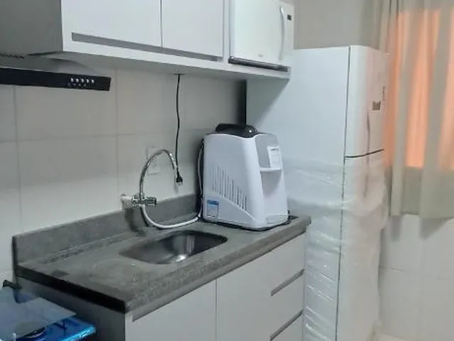 Imagem 8: Apartamento 100% mobiliado, com 02 quartos, sendo 01 com suíte, móveis de excelente