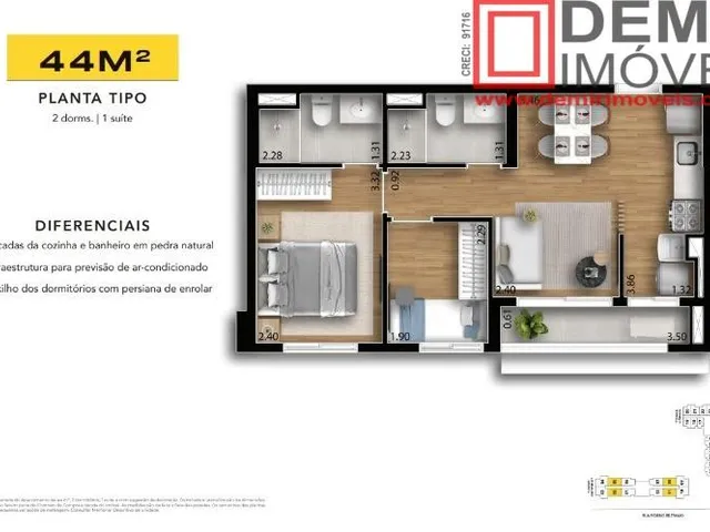 Imagem 4: Lindo apartamento à venda! Localizado em um dos melhores bairros da cidade, este