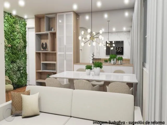 Imagem: O apartamento é (será) reformado e está