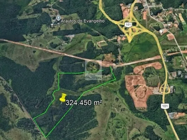 Imagem: Área de 324.450 m² à Venda na Região