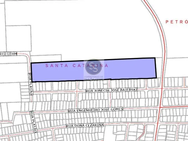 Imagem 7: Terreno com 35.033 m² à Venda no Bairro Santa Catarina – Joinville/SC