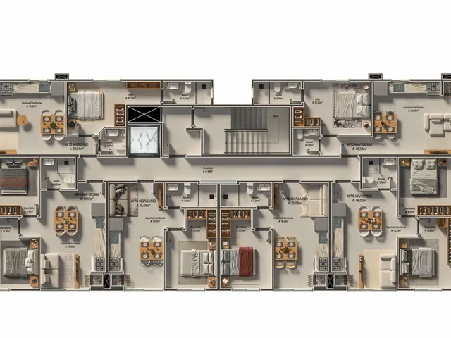 Imagem 5: Madryn Waves Apartamento com 2 dormitórios