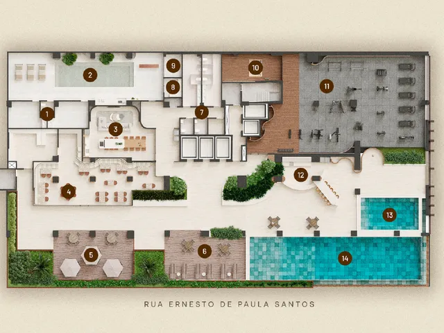 Imagem 3: Infinity Recife Apartamento com 1 dormitório