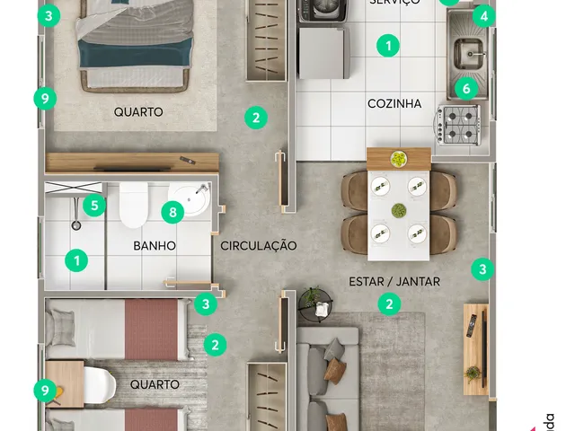 Imagem 3: Vila dos Lagos - Fase 2