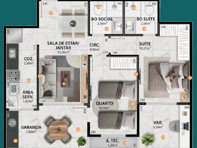 Imagem 6: Top Living - Residencial