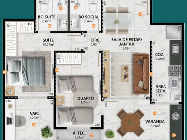 Imagem 7: Top Living - Residencial