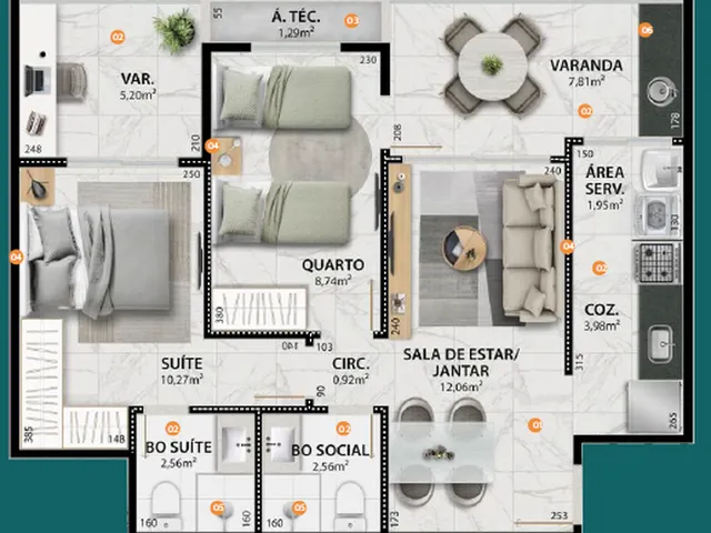 Imagem 8: Top Living - Residencial