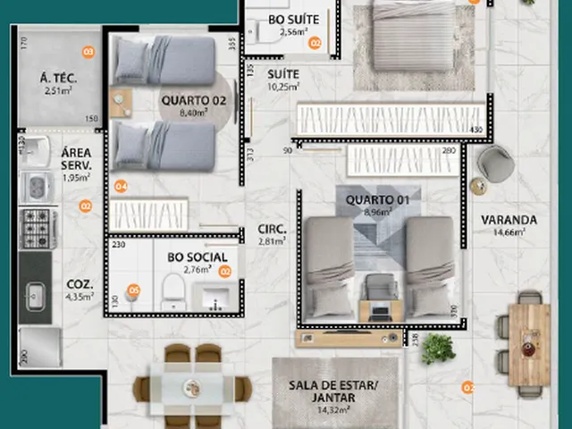 Imagem 10: Top Living - Residencial