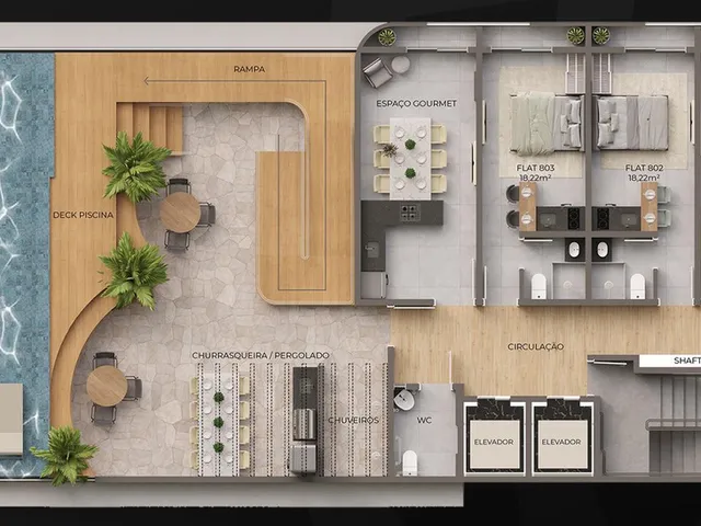 Imagem 13: Urban Prime Apartamento com 1 dormitório