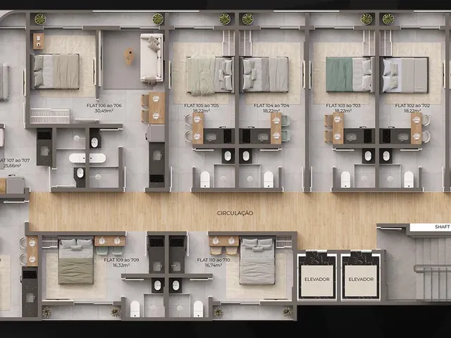 Imagem 7: Urban Prime Apartamento com 1 dormitório