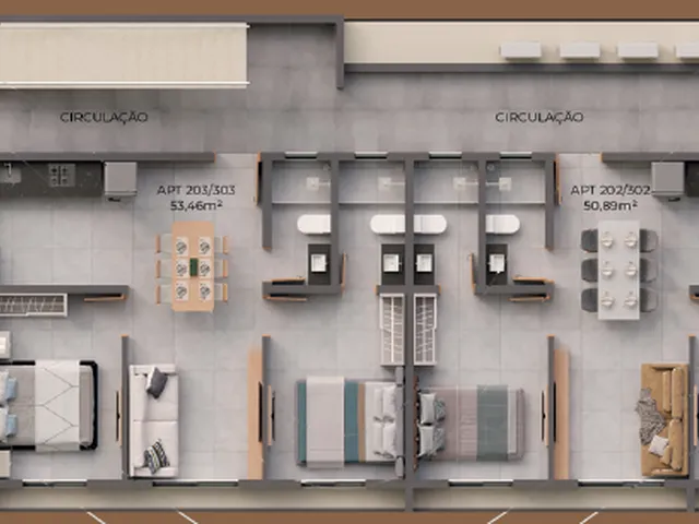 Imagem 8: Playa Serena Apartamento com 2 dormitórios