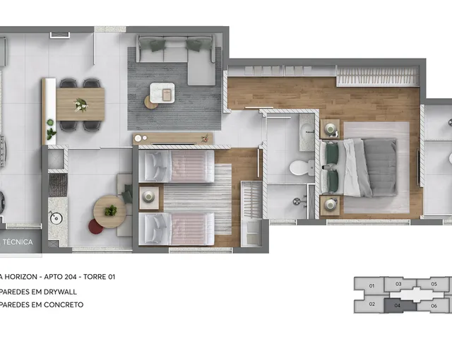 Imagem 2: Sensia Horizon - Residencial