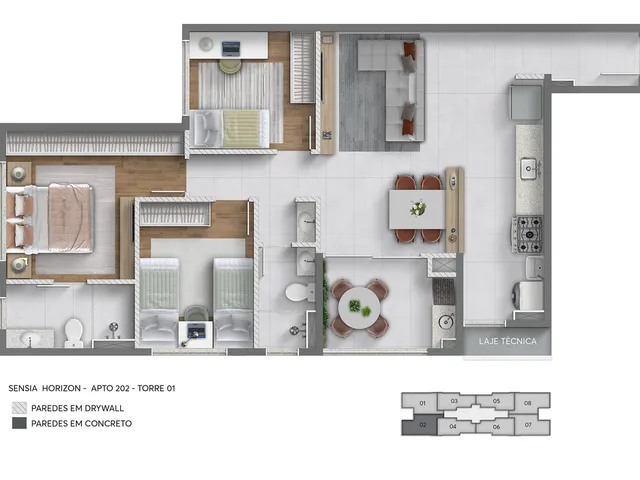 Imagem 3: Sensia Horizon - Residencial