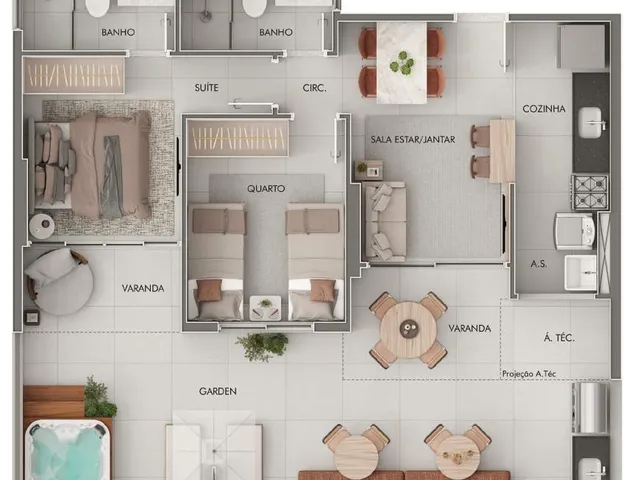 Imagem 8: GS Vivace Apartamento com 2 dormitórios