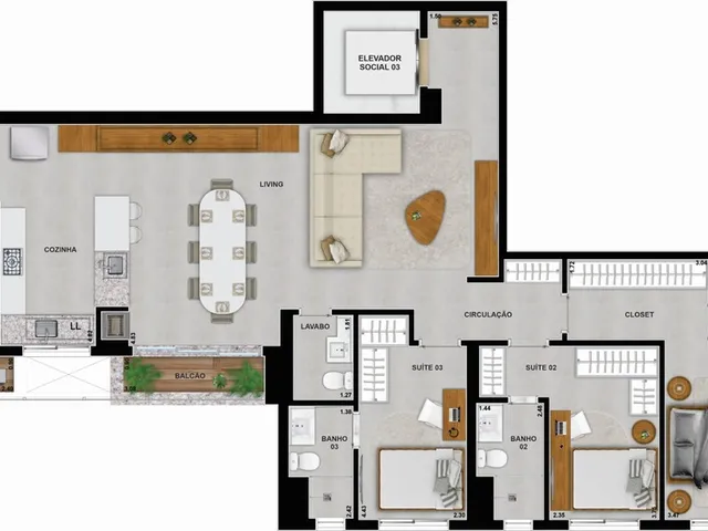 Imagem 10: City Garten Apartamento com 4 dormitórios